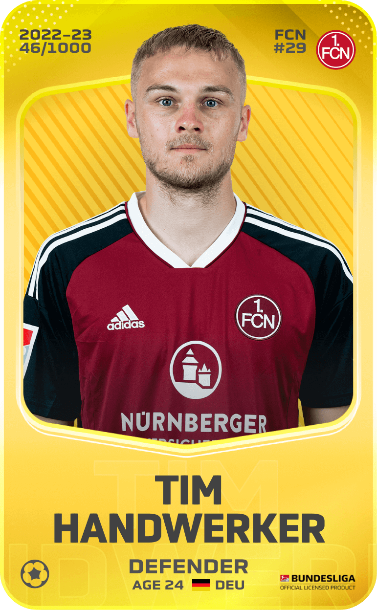 Tim Handwerker 2022-23 • Limited 46/1000