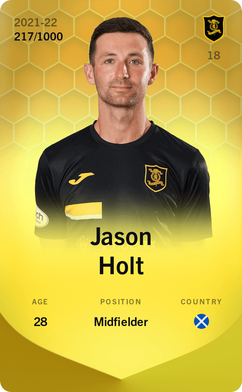 Jason Holt 2021-22 • Limited 217/1000