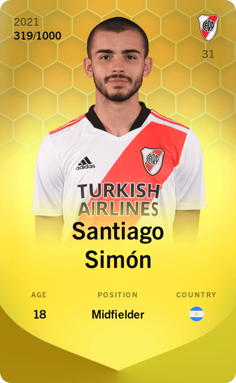 Santiago Simón 2021-22 • Limited 319/1000