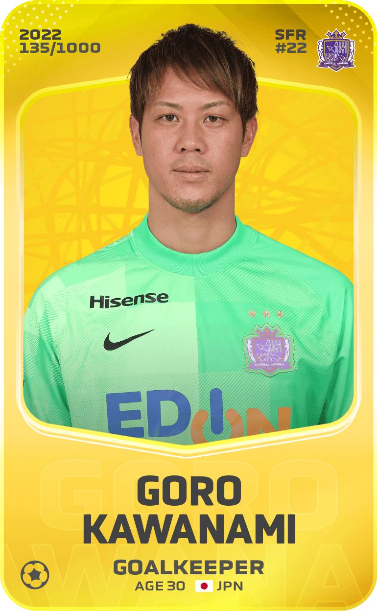Goro Kawanami 2022-23 • Limited 135/1000