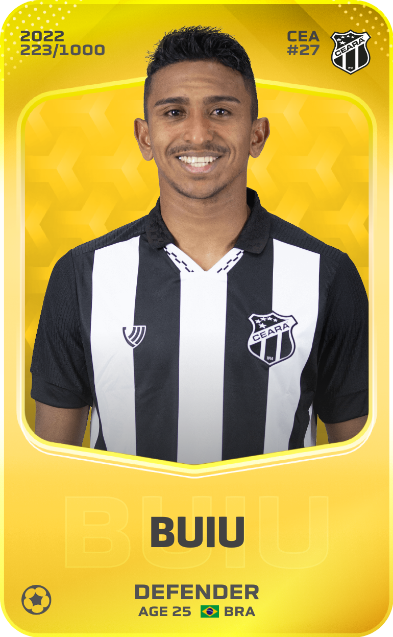 Sorare - Sorare Official - Buiu 2022-23 • Limited 223/1000 - NFT # 22320367206922713754583443462979609152665340366803644652385521759108016086358