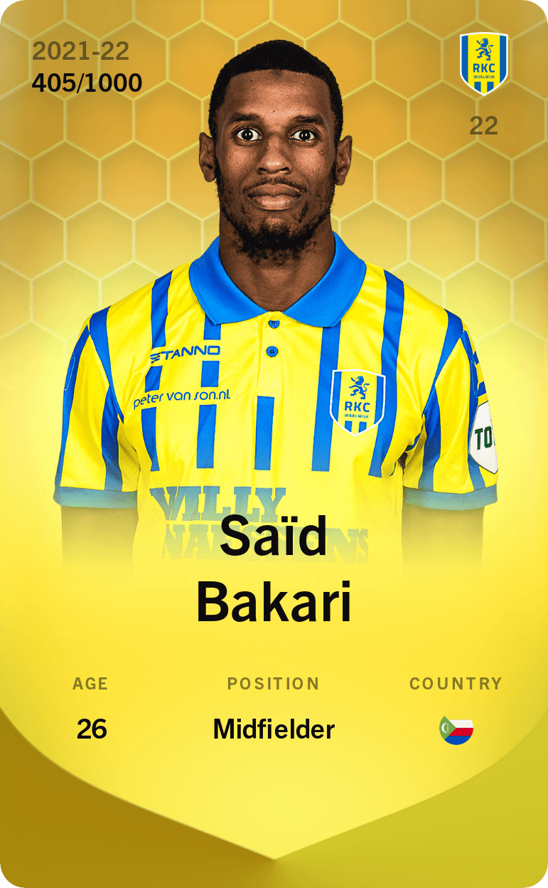 Saïd Bakari 2021-22 • Limited 405/1000