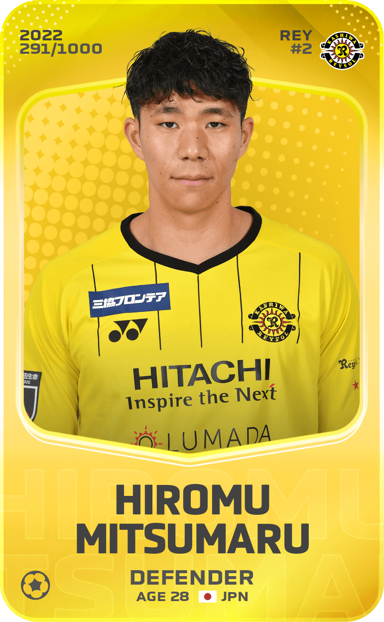 Hiromu Mitsumaru 2022-23 • Limited 291/1000