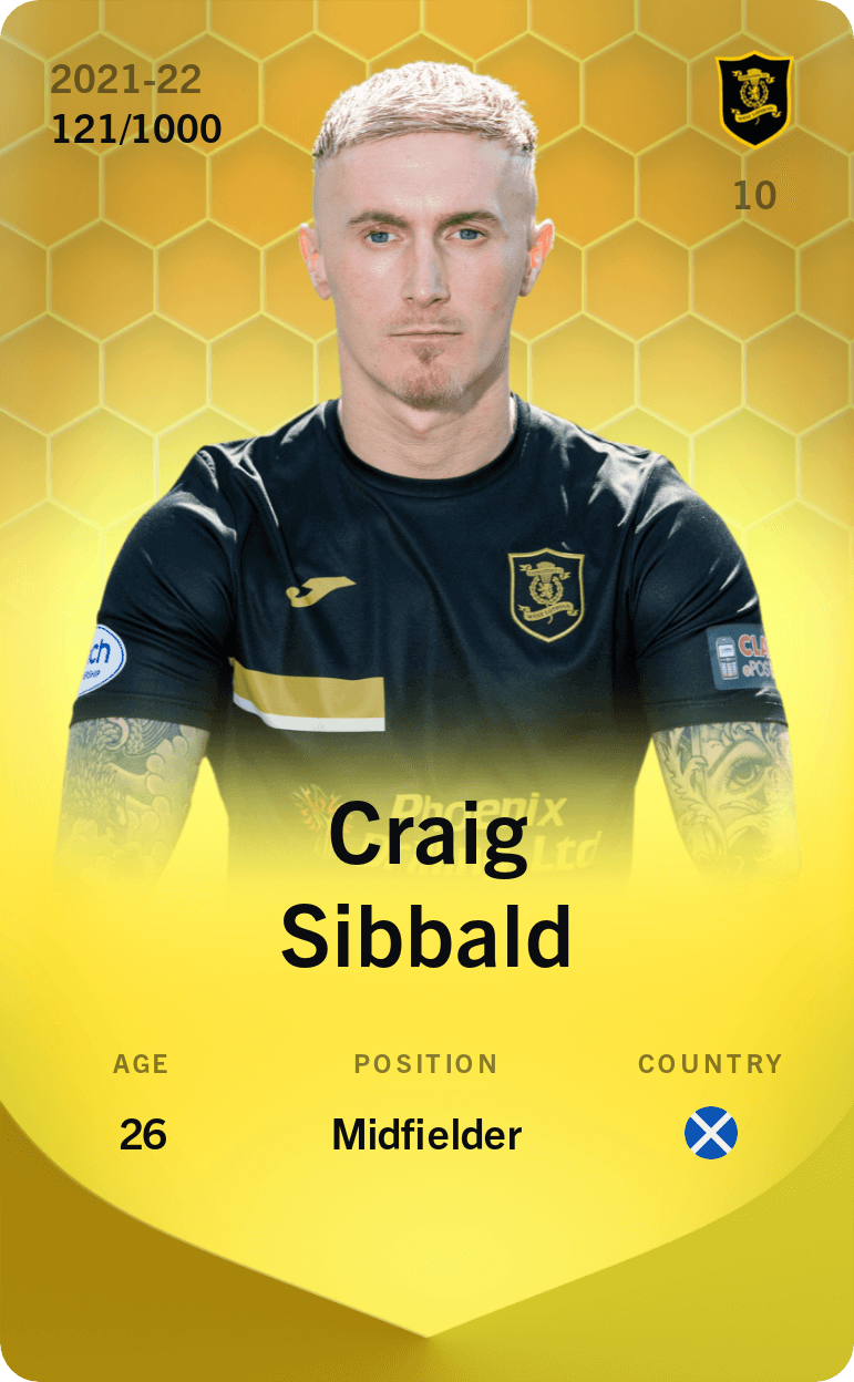 Craig Sibbald 2021-22 • Limited 121/1000