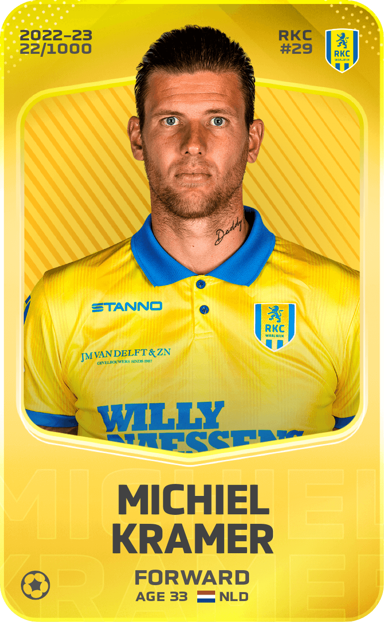 Michiel Kramer 2022-23 • Limited 22/1000