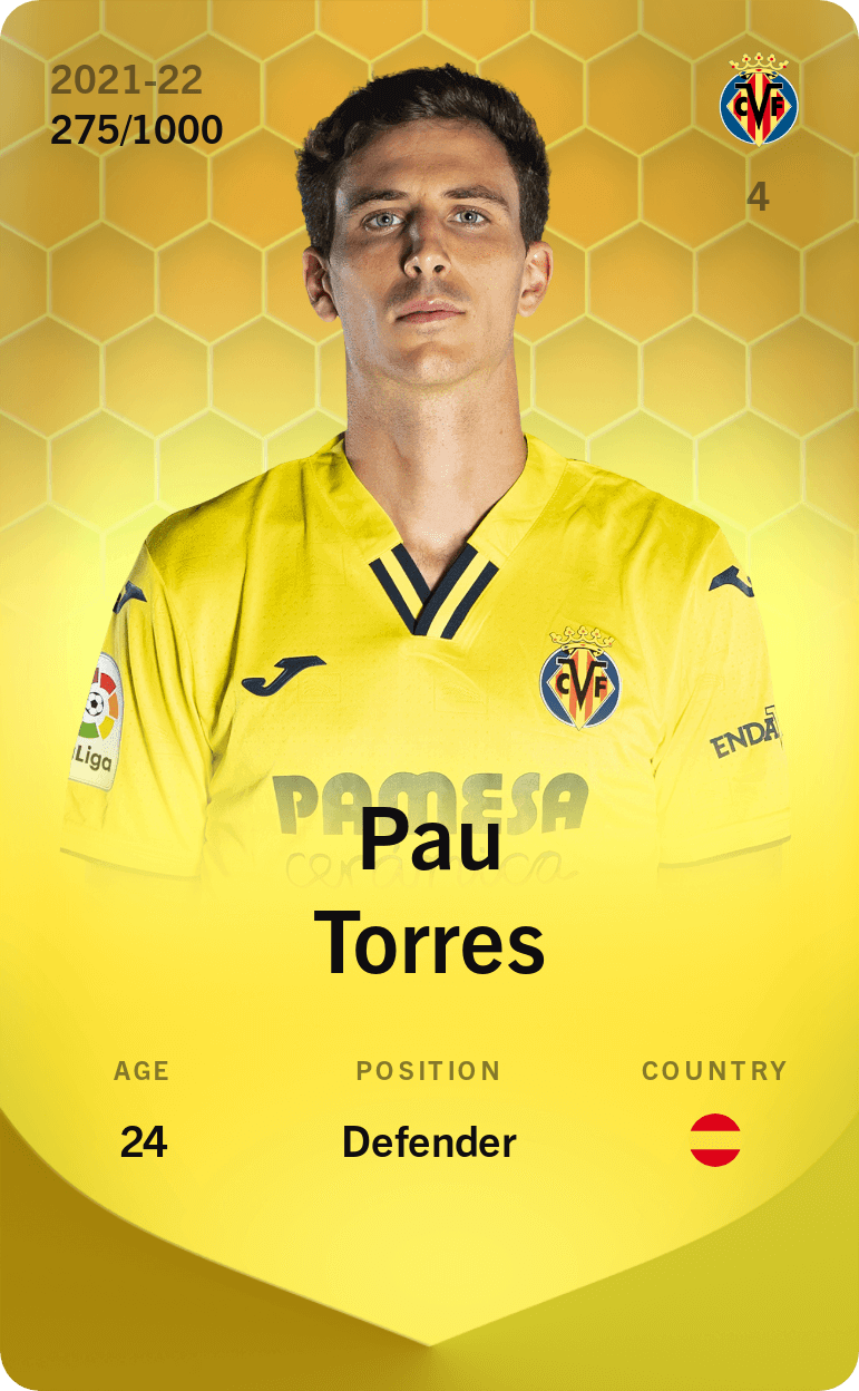 Pau Torres 2021-22 • Limited 275/1000