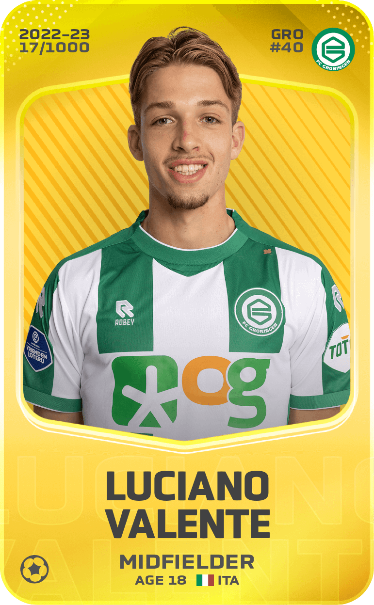 Luciano Valente 2022-23 • Limited 17/1000