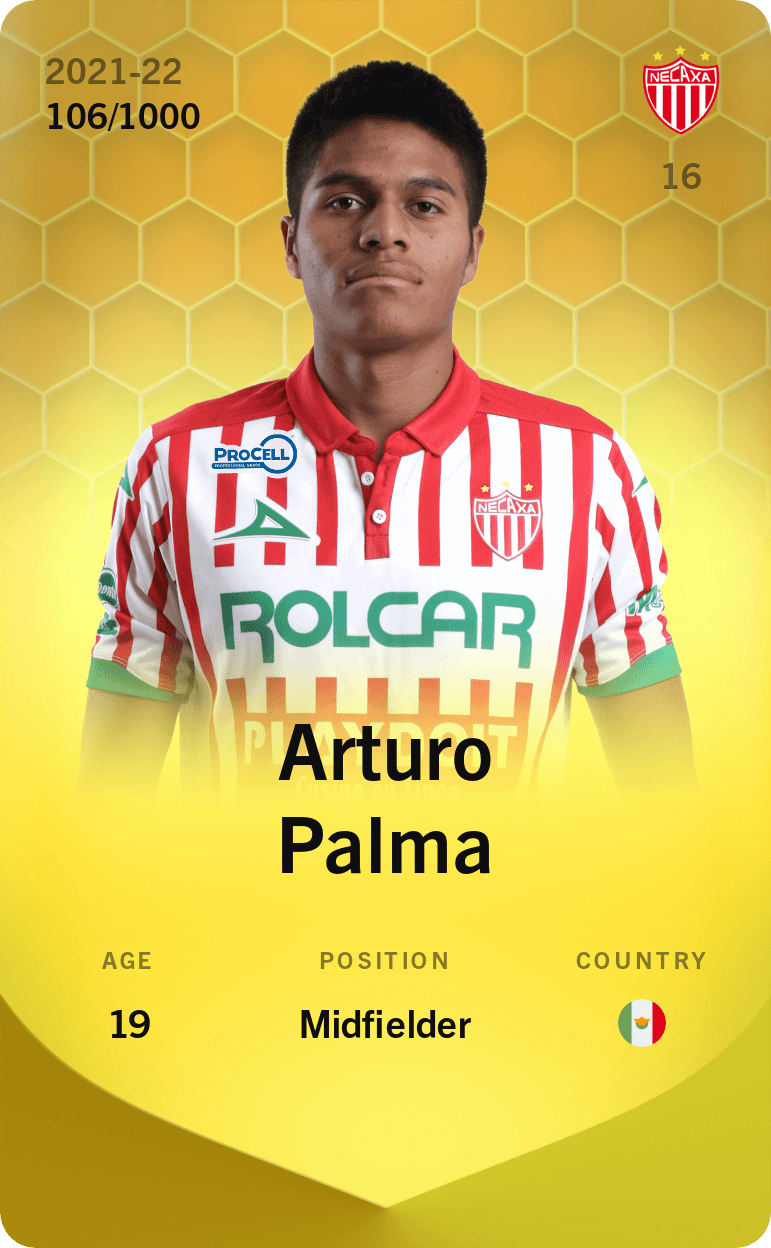 Arturo Palma 2021-22 • Limited 106/1000