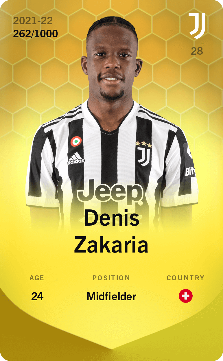 Denis Zakaria 2021-22 • Limited 262/1000