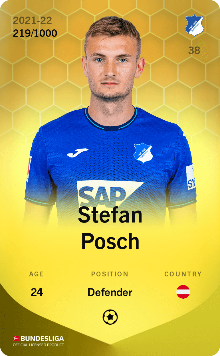 Stefan Posch 2021-22 • Limited 219/1000