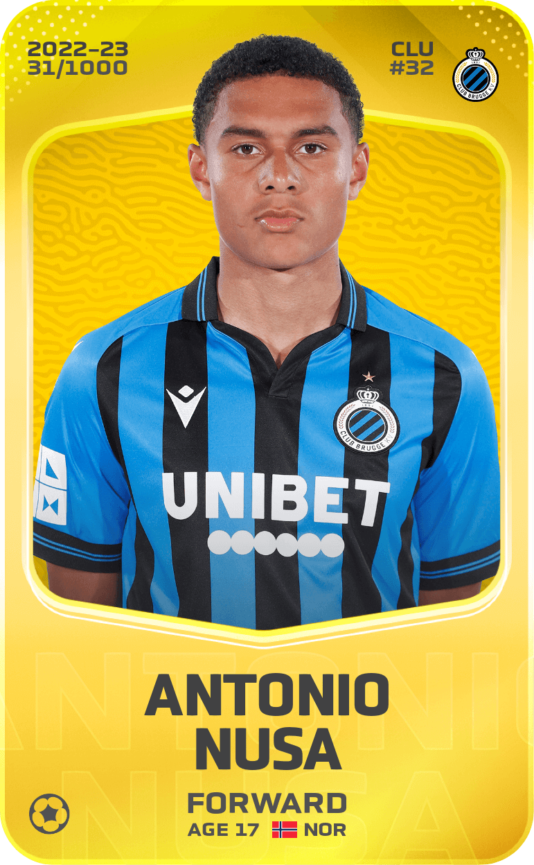 Antonio Nusa 2022-23 • Limited 31/1000