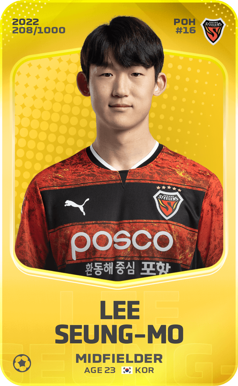 Lee Seung-Mo 2022-23 • Limited 208/1000