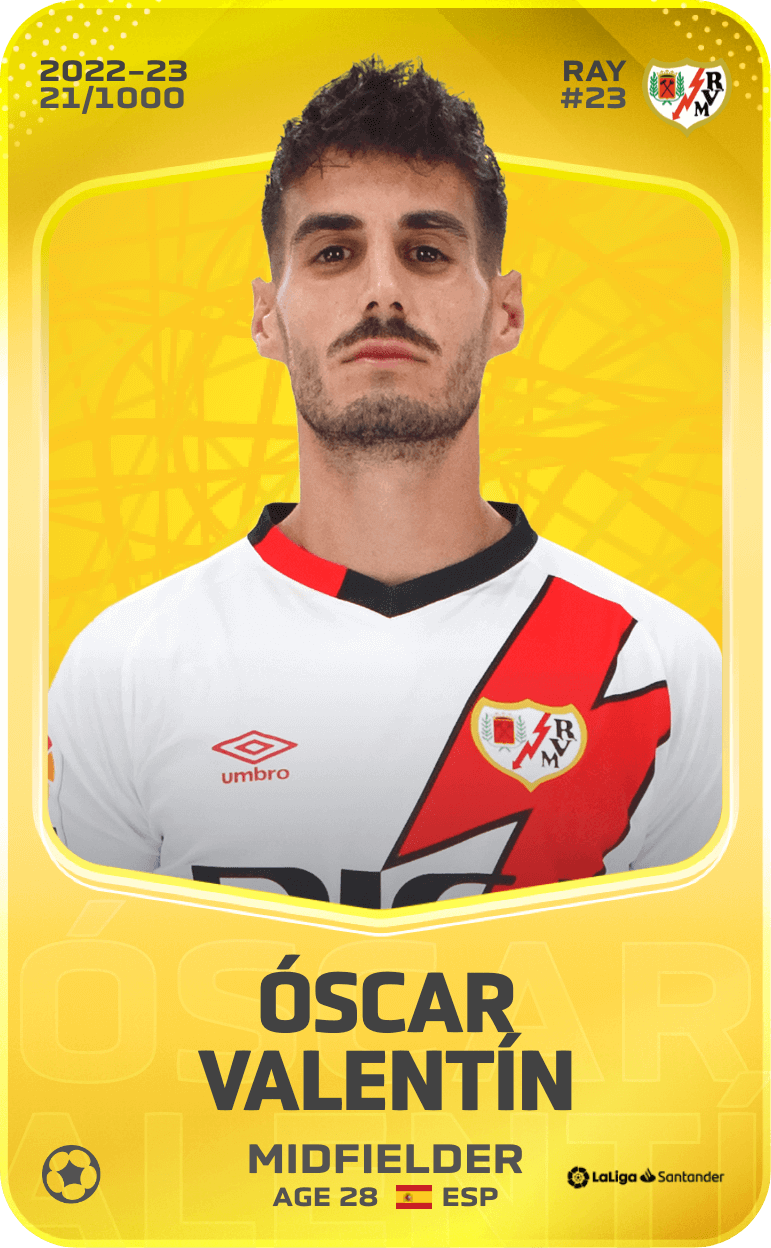 Óscar Valentín 2022-23 • Limited 21/1000