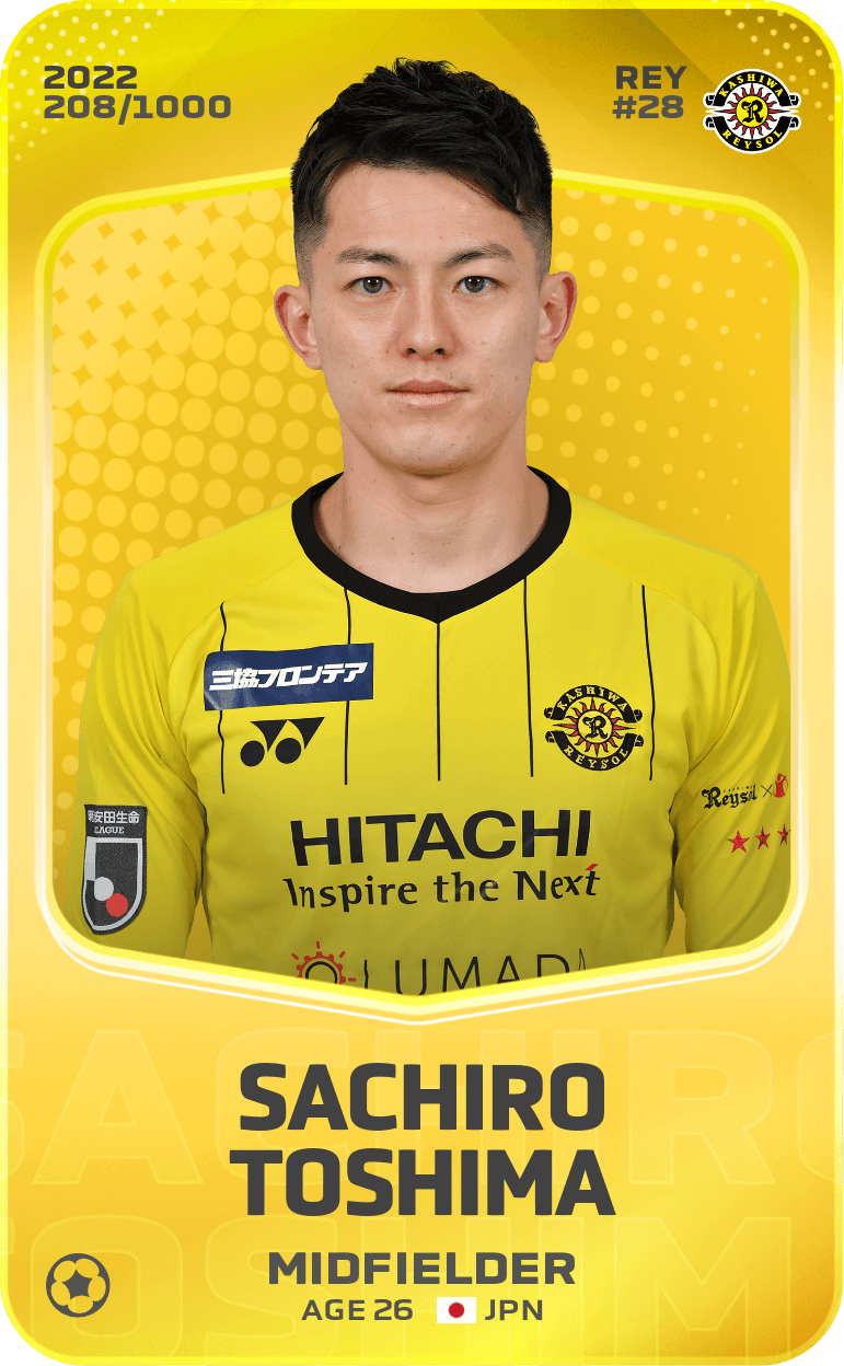 Sachiro Toshima 2022-23 • Limited 208/1000