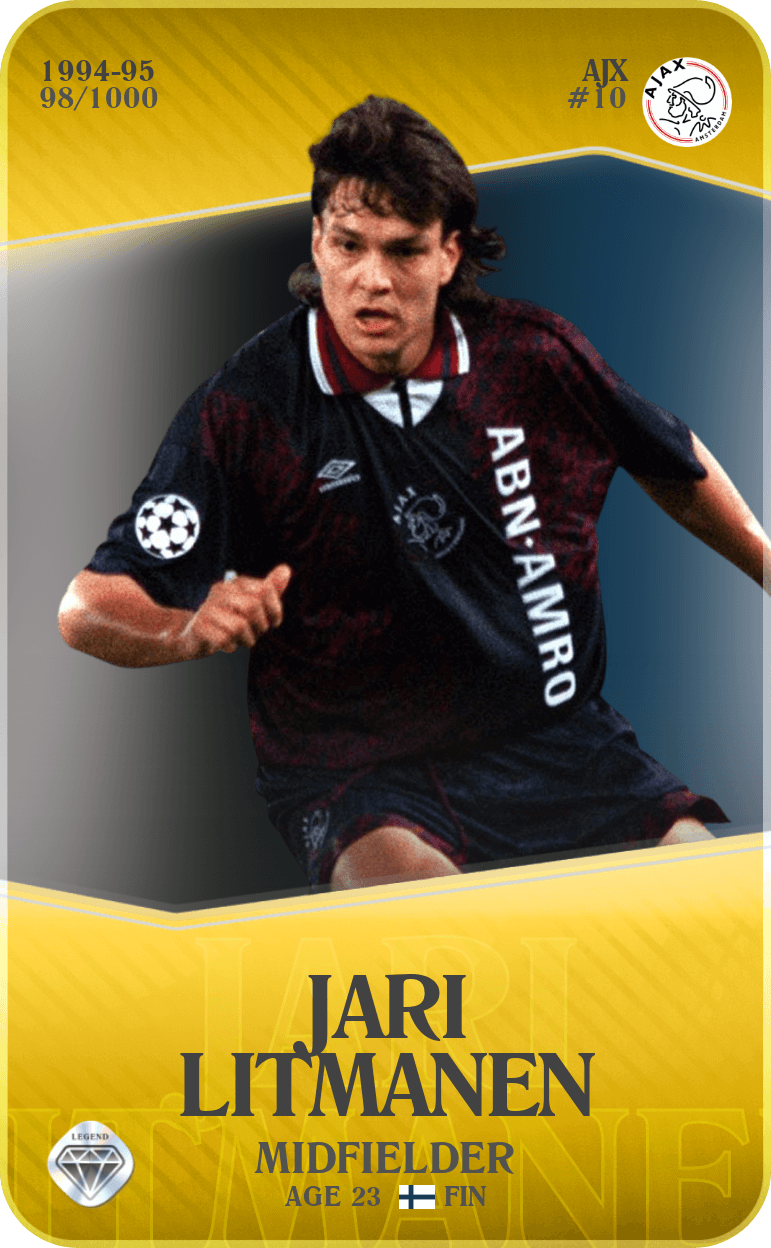 Jari Litmanen 1994-95 • Limited 98/1000