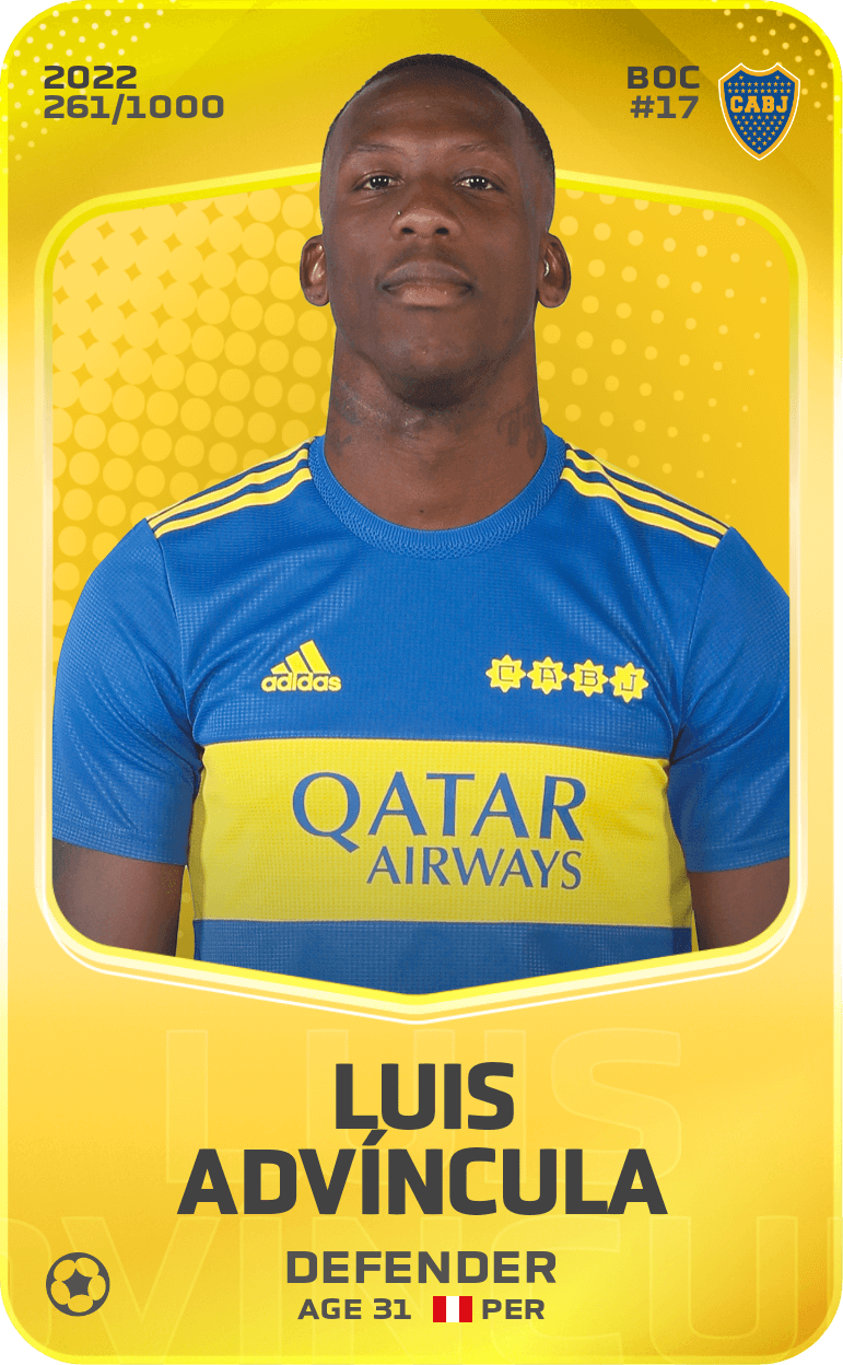 Luis Advíncula 2022-23 • Limited 261/1000