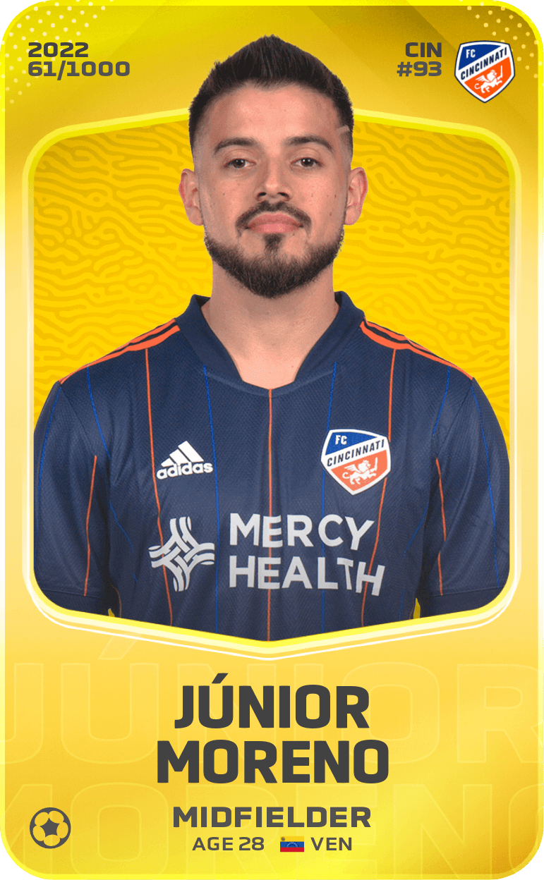 Júnior Moreno 2022-23 • Limited 61/1000