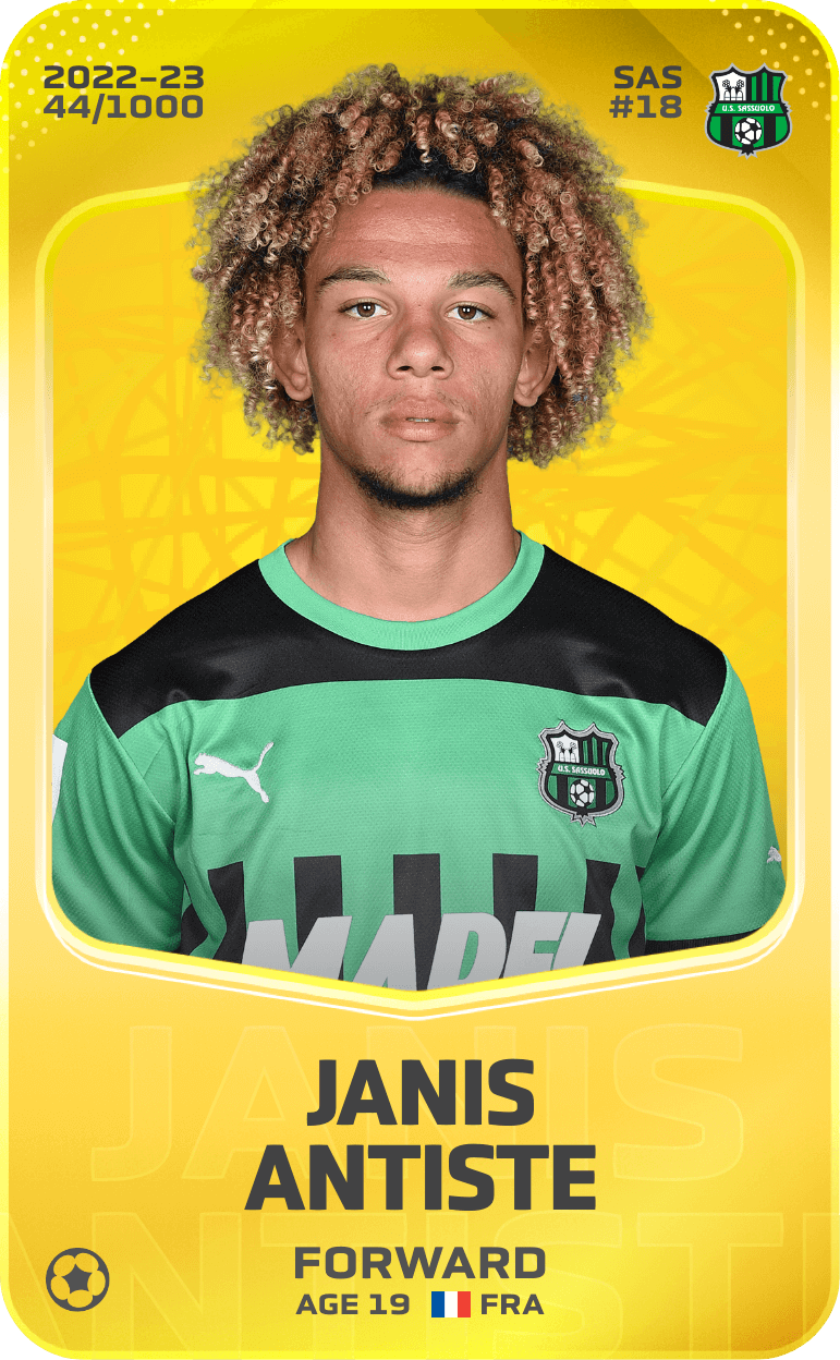 Janis Antiste 2022-23 • Limited 44/1000