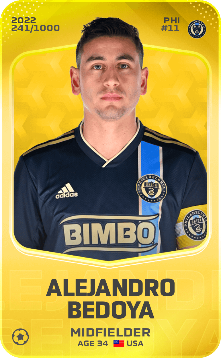 Alejandro Bedoya 2022-23 • Limited 241/1000