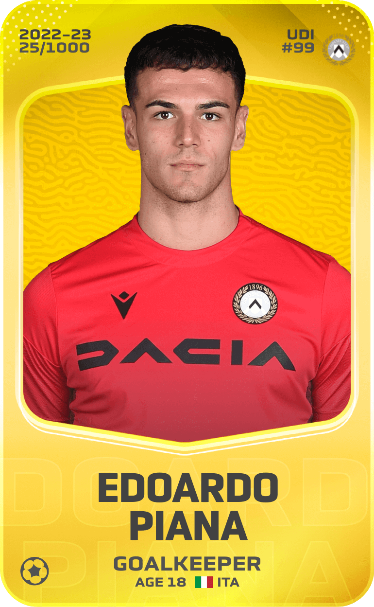 Edoardo Piana 2022-23 • Limited 25/1000
