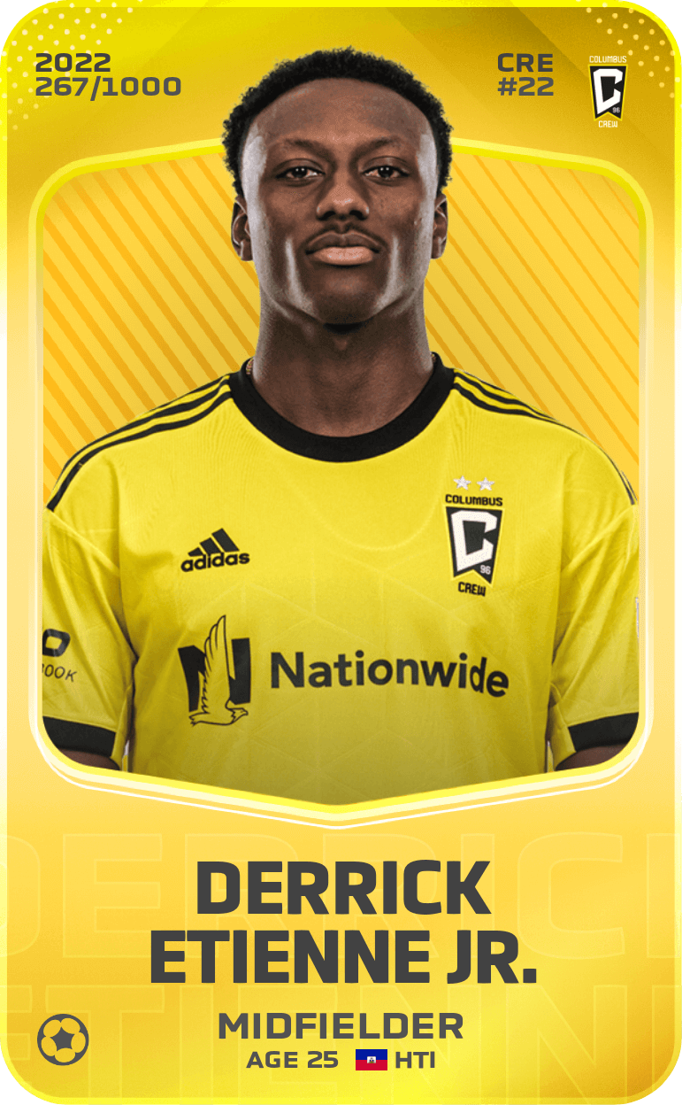 Derrick Etienne Jr. 2022-23 • Limited 267/1000