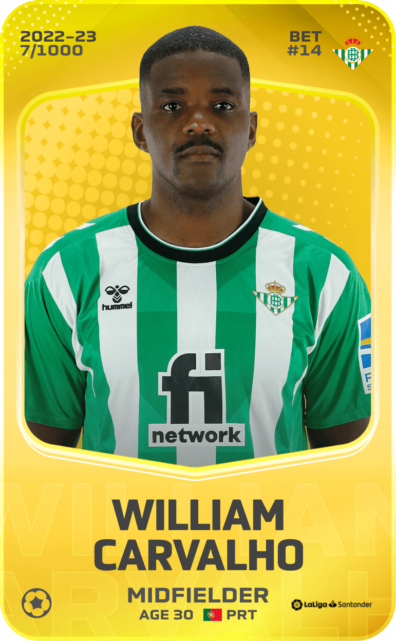 William Carvalho 2022-23 • Limited 7/1000