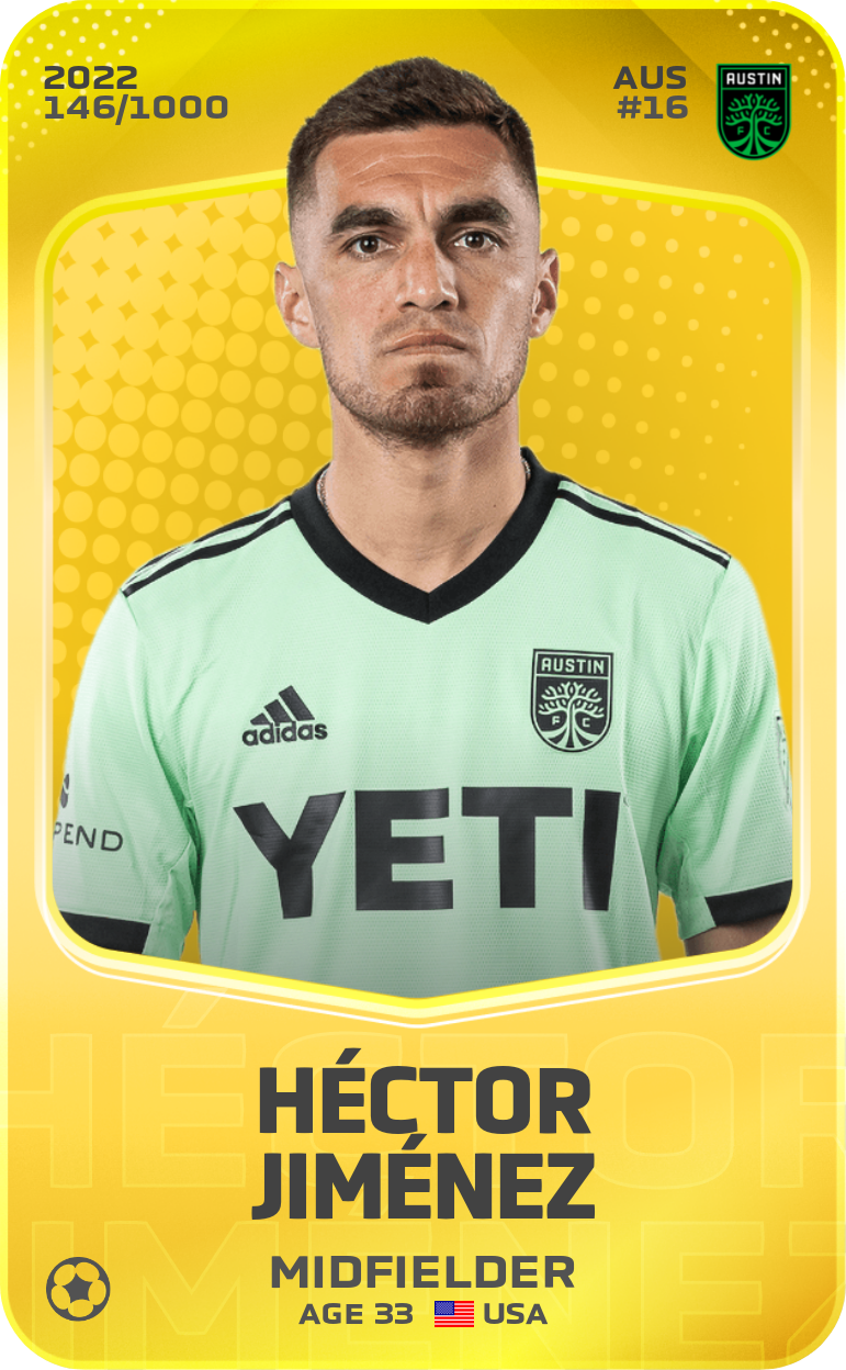 Sorare - Sorare Official - Héctor Jiménez 2022-23 • Limited 146/1000 - NFT # 16494876206717785788521841340485703787236547140805915815610983240442735023186