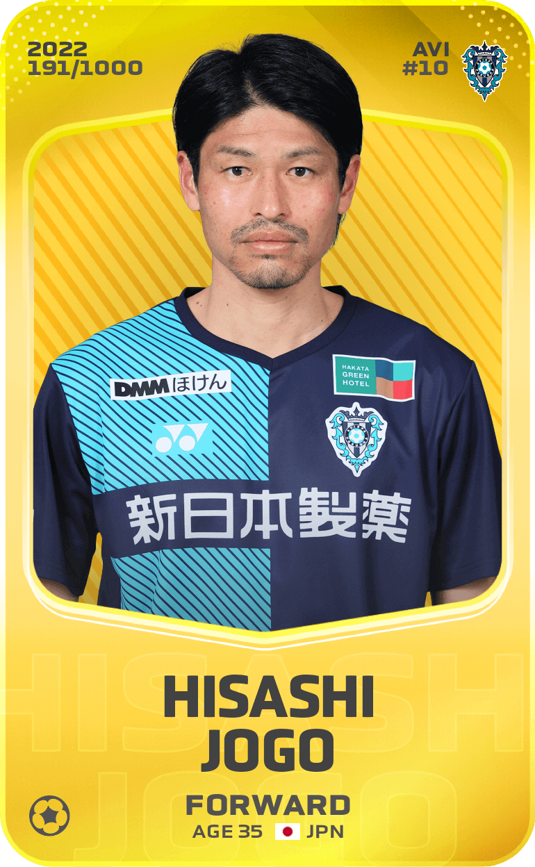 Hisashi Jogo 2022-23 • Limited 191/1000