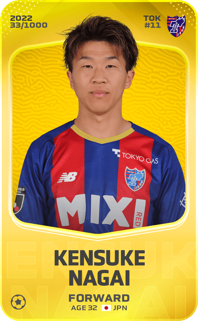 Kensuke Nagai 2022-23 • Limited 33/1000