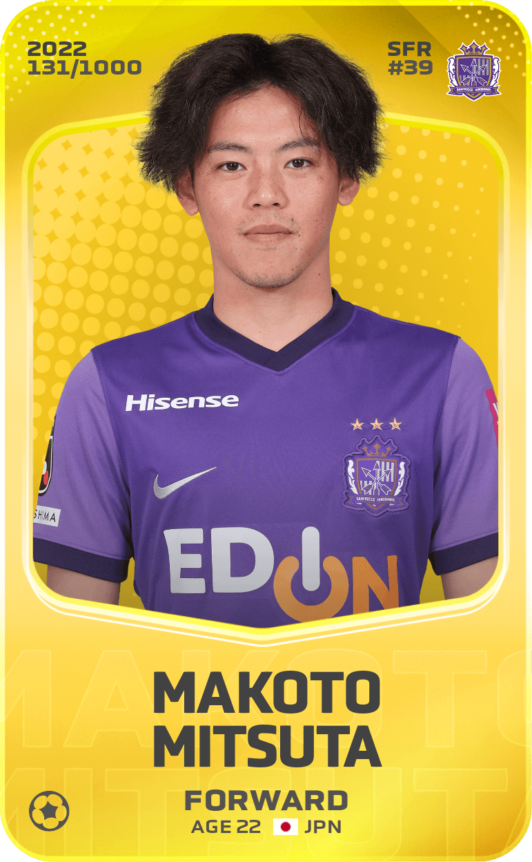 Makoto Mitsuta 2022-23 • Limited 131/1000