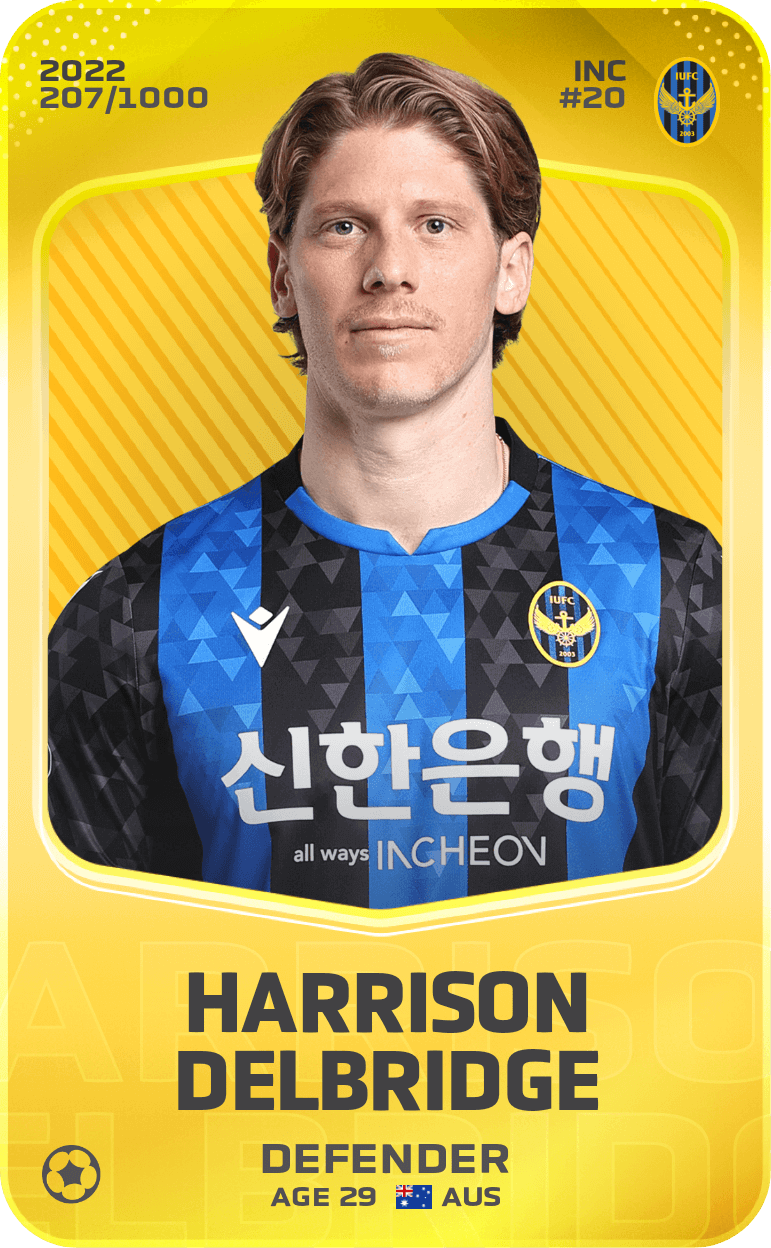 Harrison Delbridge 2022-23 • Limited 207/1000