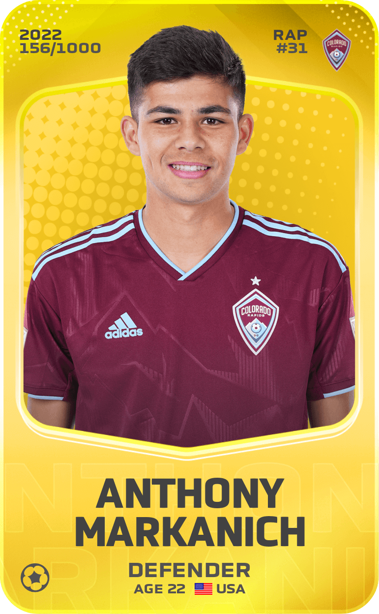 Anthony Markanich 2022-23 • Limited 156/1000