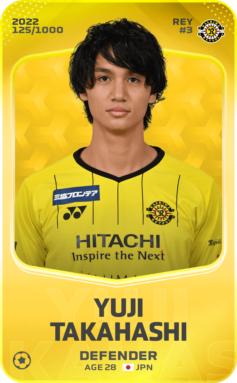 Yuji Takahashi 2022-23 • Limited 125/1000