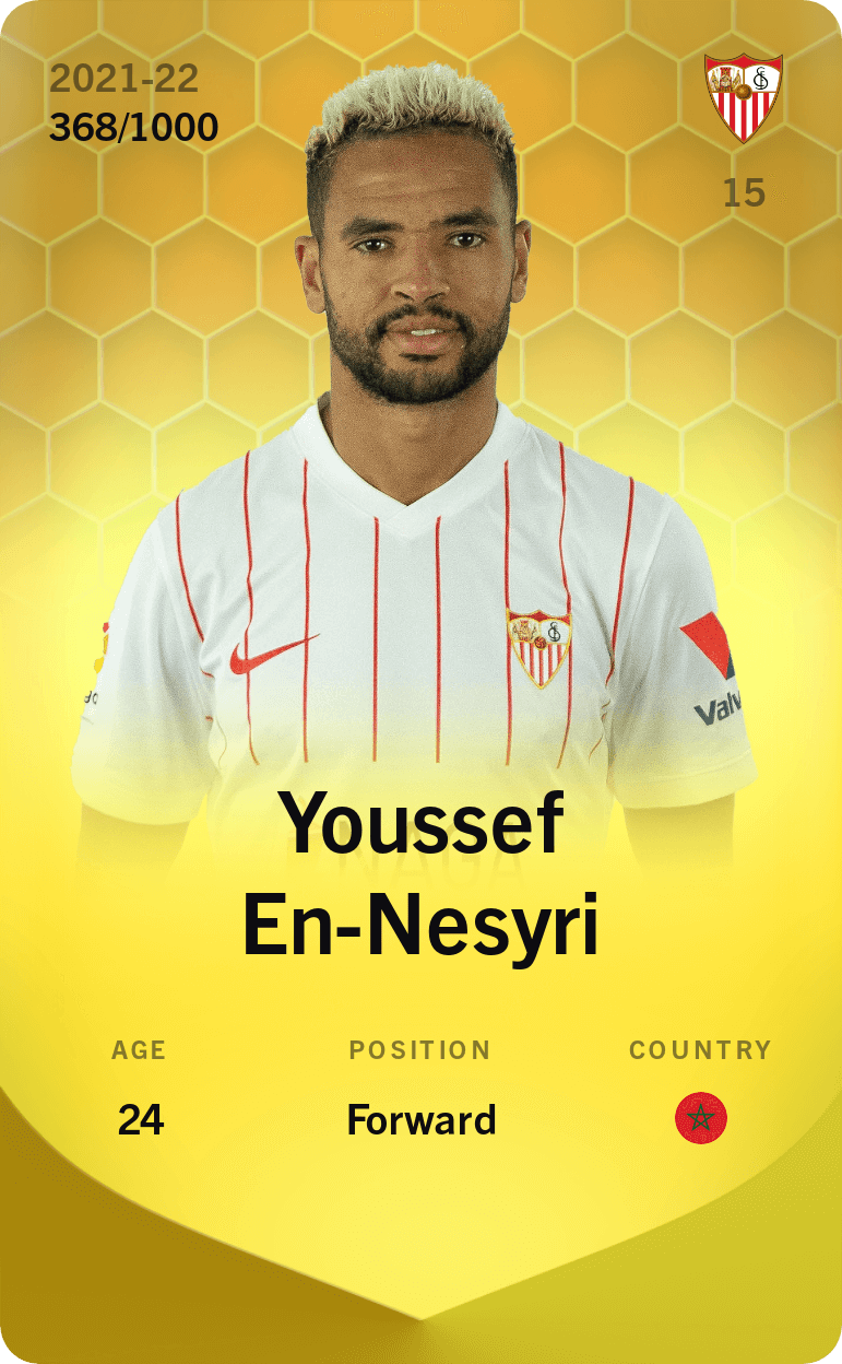 Youssef En-Nesyri 2021-22 • Limited 368/1000