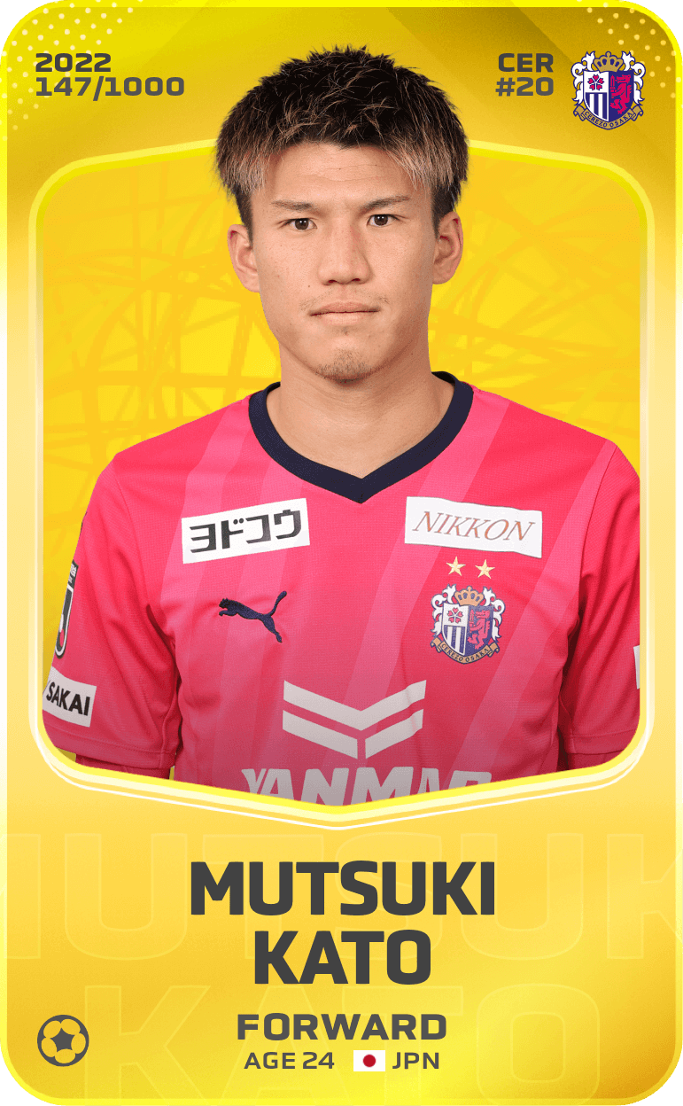 Mutsuki Kato 2022-23 • Limited 147/1000