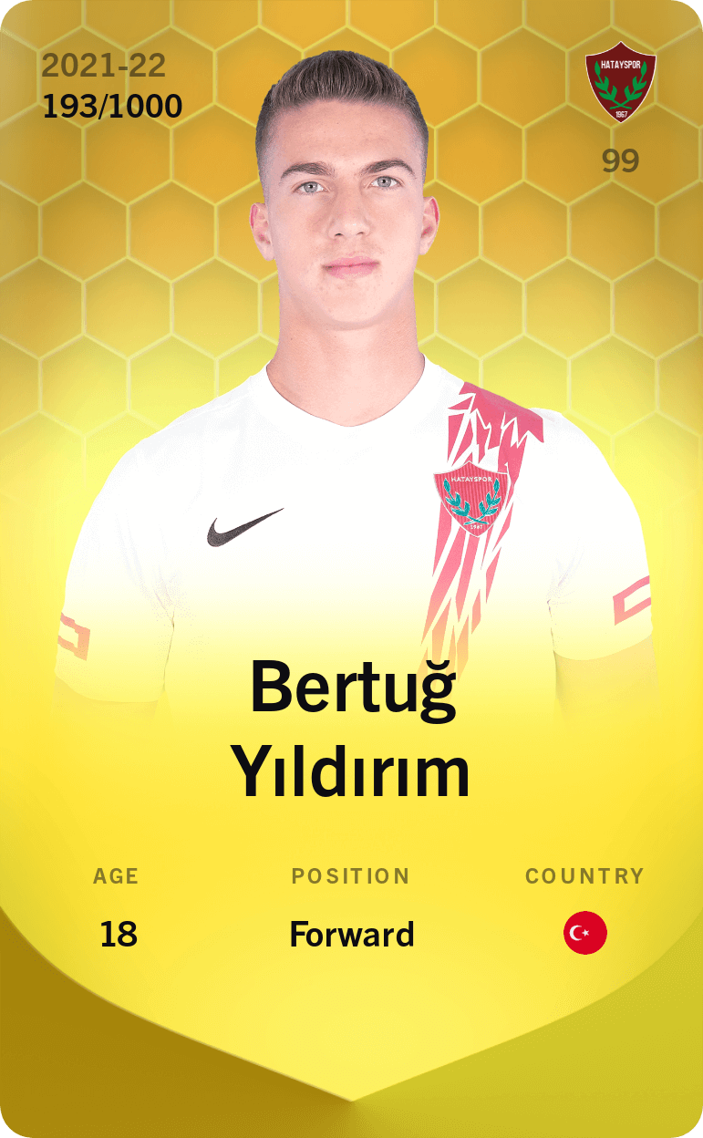 Bertuğ Yıldırım 2021-22 • Limited 193/1000