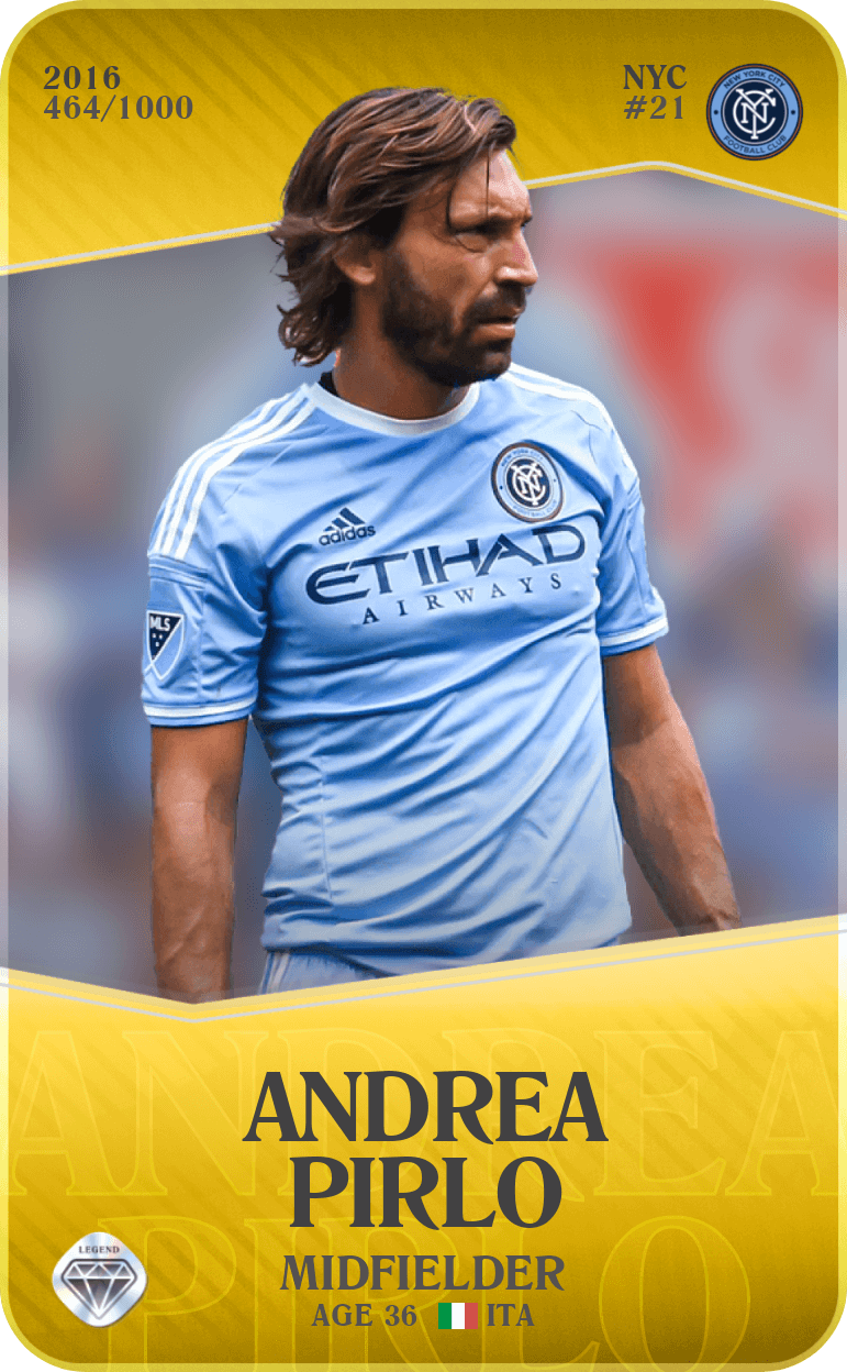 Andrea Pirlo 2016-17 • Limited 464/1000