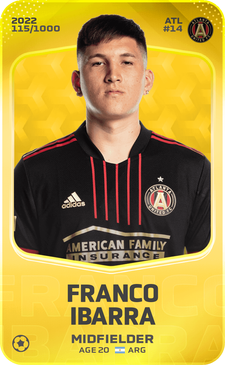 Franco Ibarra 2022-23 • Limited 115/1000