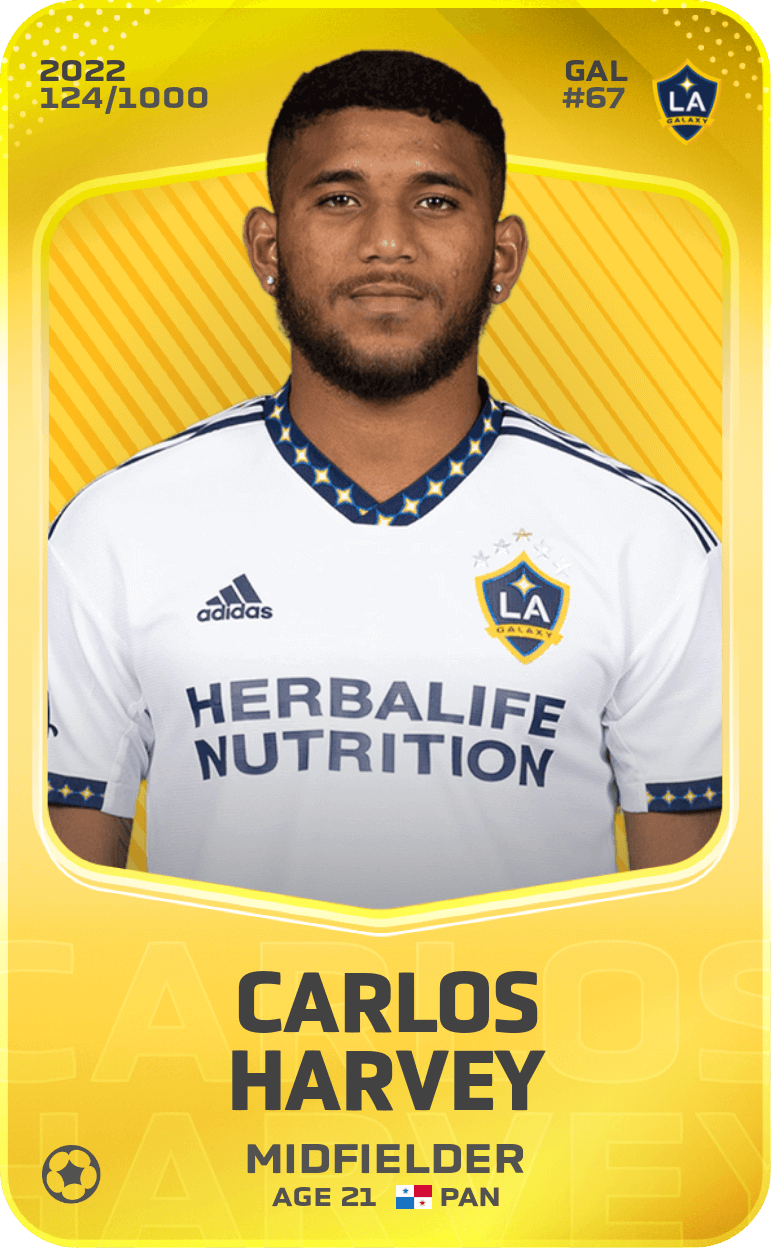 Carlos Harvey 2022-23 • Limited 124/1000