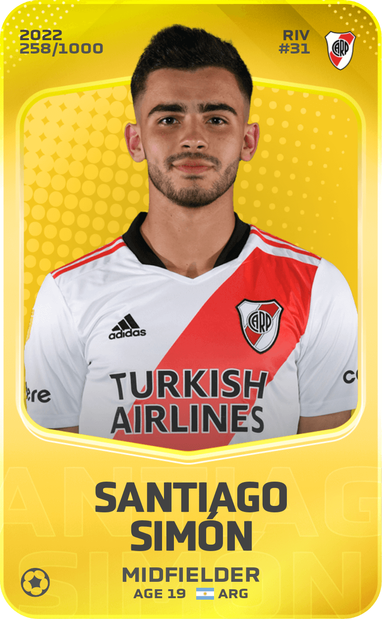 Santiago Simón 2022-23 • Limited 258/1000