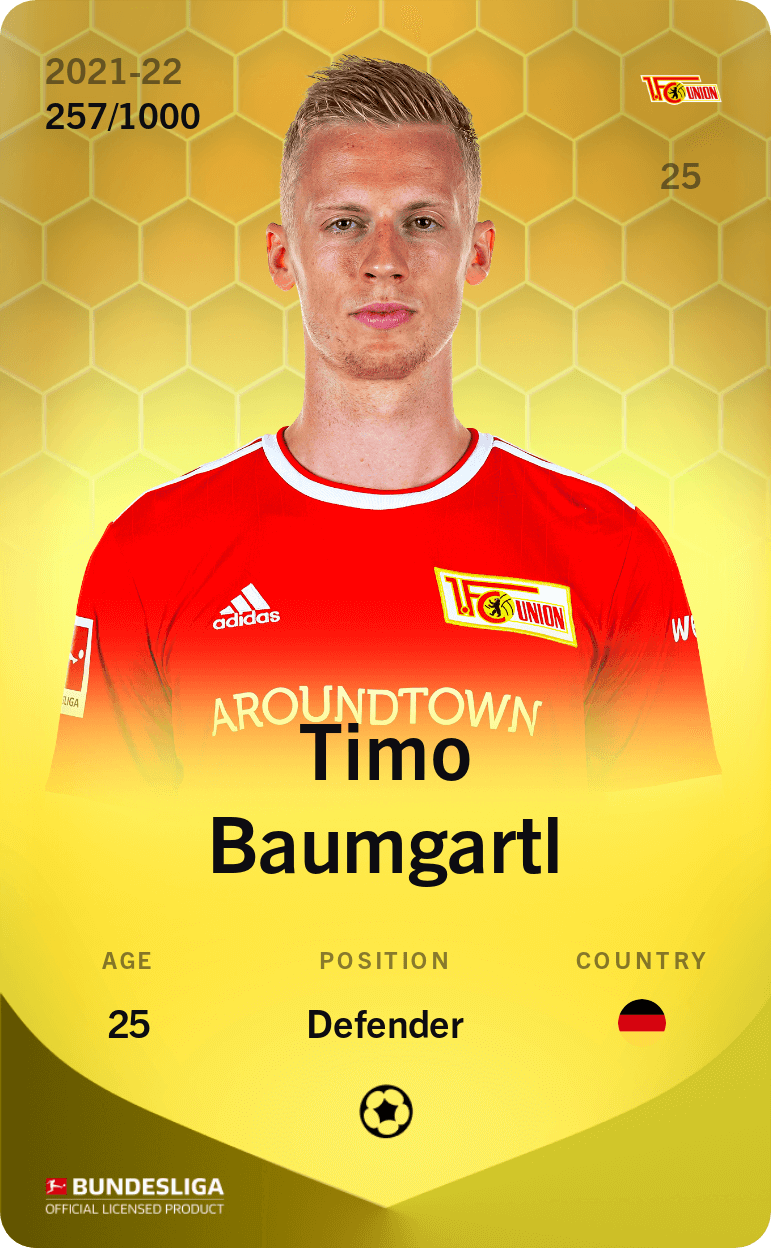 Timo Baumgartl 2021-22 • Limited 257/1000