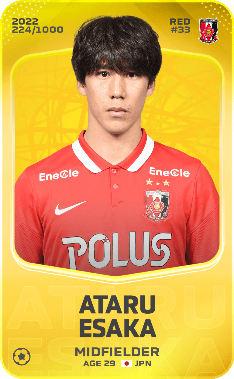 Ataru Esaka 2022-23 • Limited 224/1000