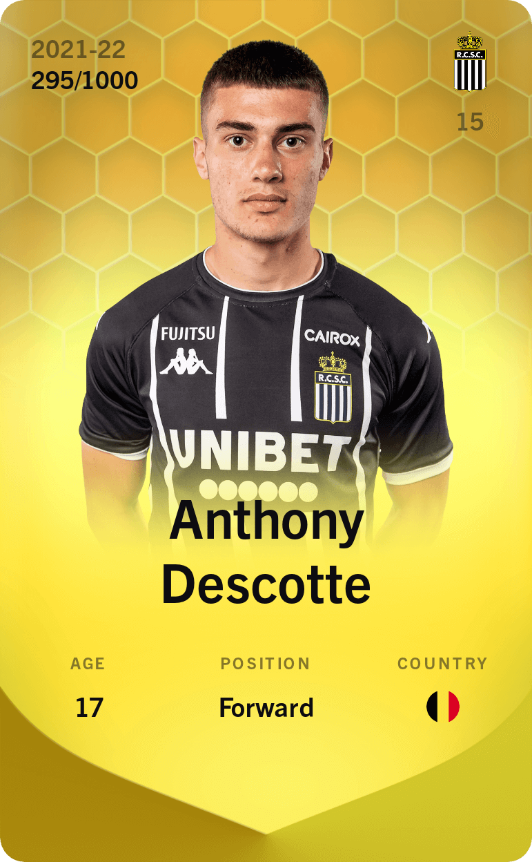 Anthony Descotte 2021-22 • Limited 295/1000