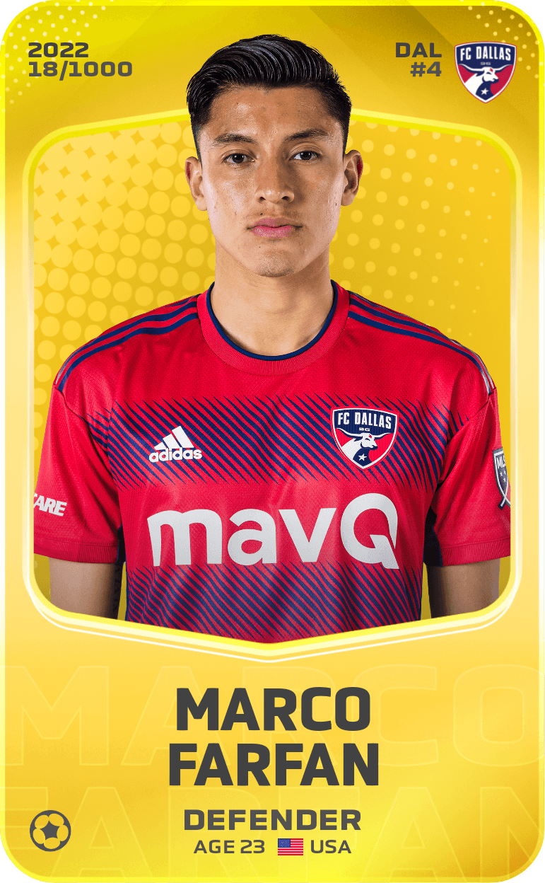 Marco Farfan 2022-23 • Limited 18/1000