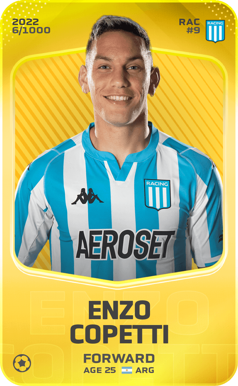 Enzo Copetti 2022-23 • Limited 6/1000