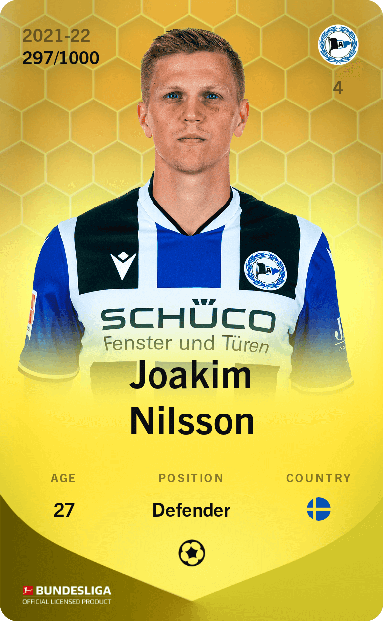 Joakim Nilsson 2021-22 • Limited 297/1000