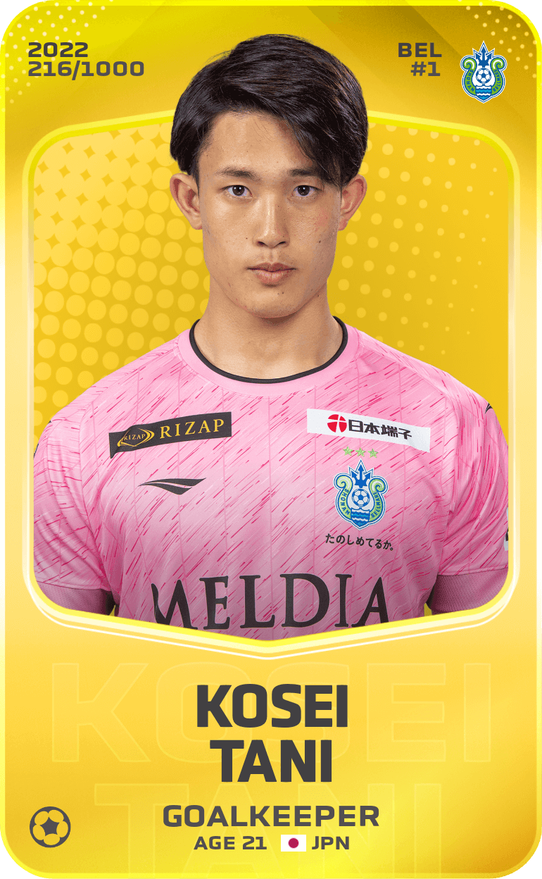 Kosei Tani 2022-23 • Limited 216/1000