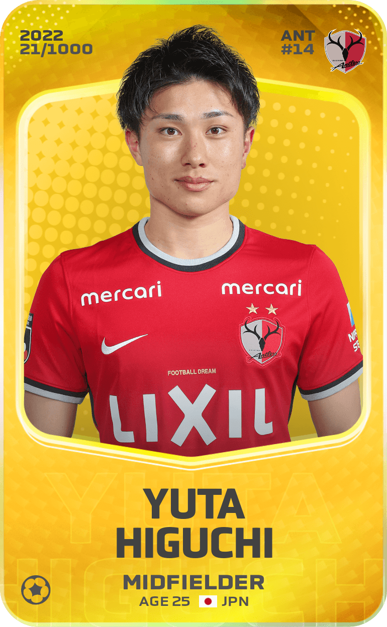 Yuta Higuchi 2022-23 • Limited 21/1000
