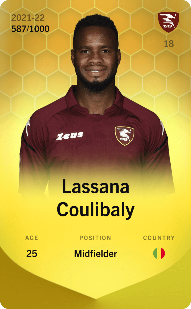Lassana Coulibaly 2021-22 • Limited 587/1000