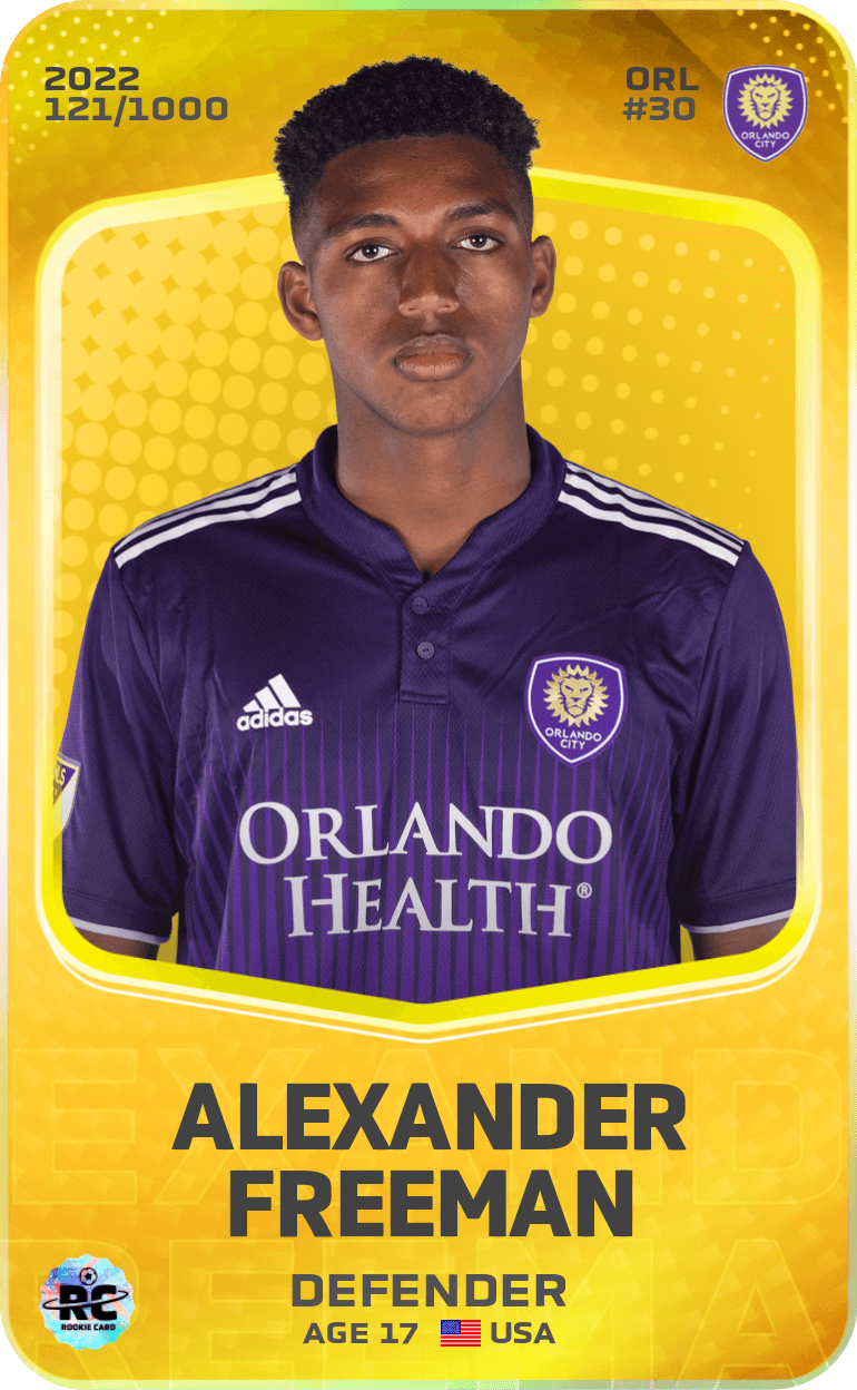 Alexander Freeman 2022-23 • Limited 121/1000